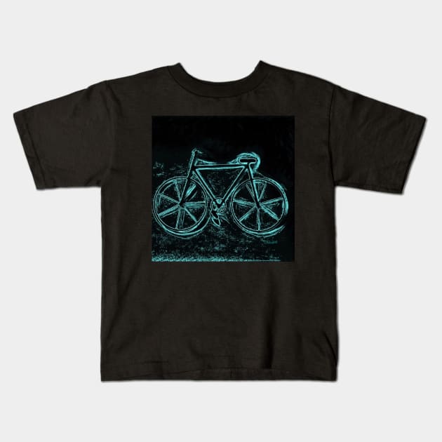 Bicycle Kids T-Shirt by IKIosifelli